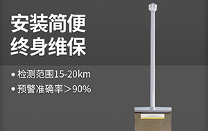 大氣電場(chǎng)儀的意義-提前發(fā)出雷電預(yù)警警報(bào)安心放心【易造防雷】