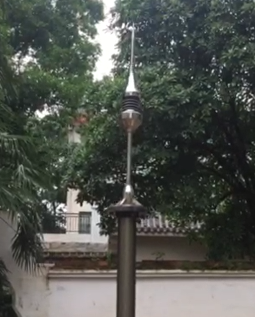 雷電預(yù)警系統(tǒng)聯(lián)動(dòng)升降避雷針